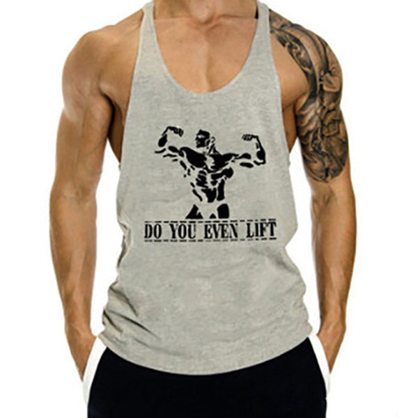 Fitness Sweat-wicking Breathable Muscle Stringer Tank Tops