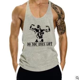 DO YOUR EVEN LIFT Printed Workout Tank Tops