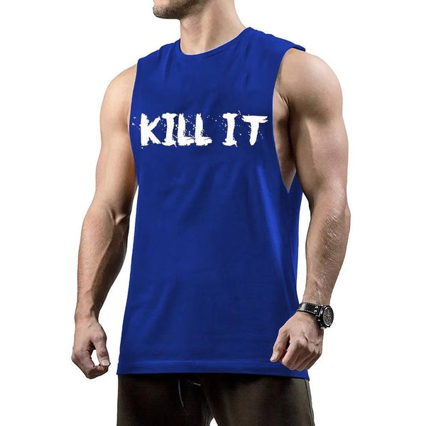 KILL IT Printed Workout Tank Tops