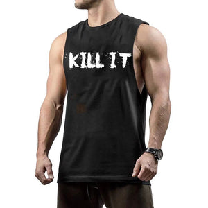 KILL IT Printed Workout Tank Tops