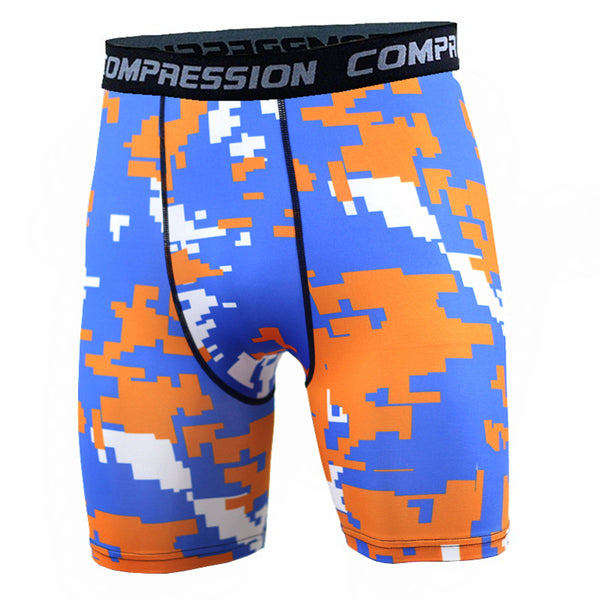 Moisture Wicking And Quick-Drying Running Camouflage Shorts