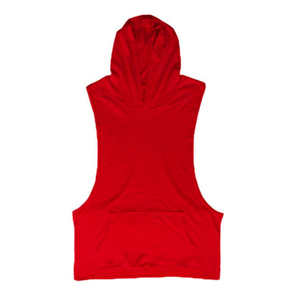 Fitness Sports Hooded Tank Tops