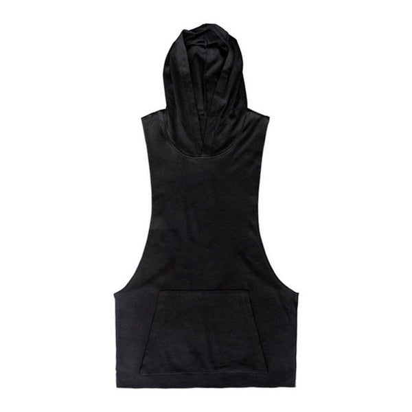 Gym Hooded Tank Tops