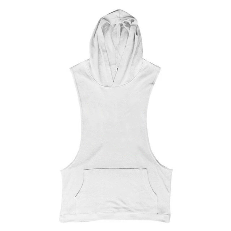Gym Hooded Tank Tops