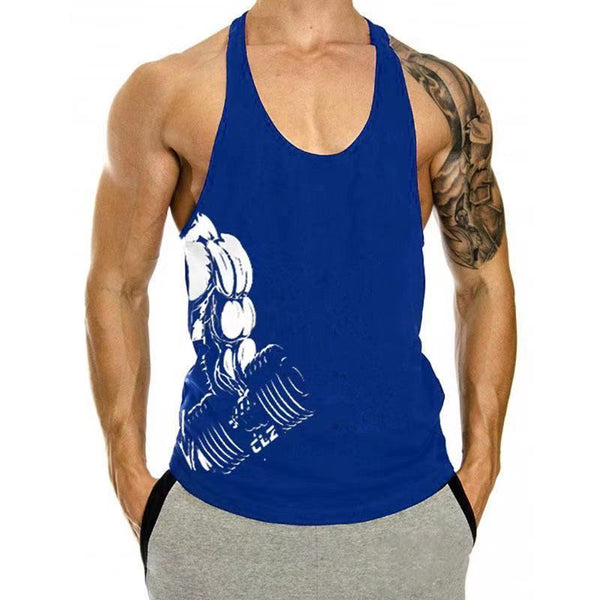 MUSCLE Graphic Men's GYM Workout Tank Tops