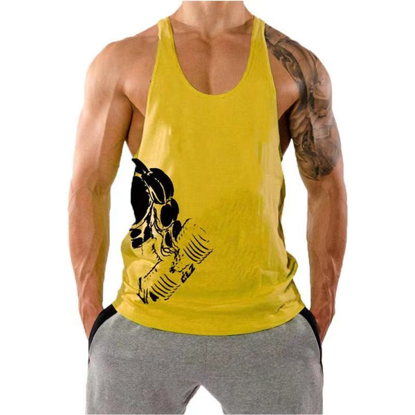 MUSCLE Graphic Men's GYM Workout Tank Tops