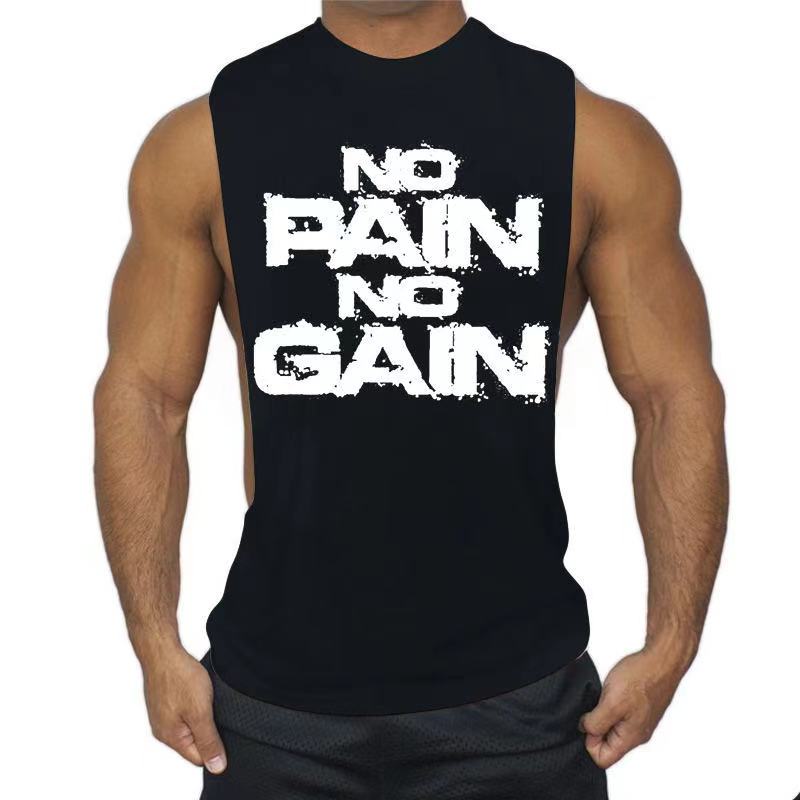 NO PAIN NO GAIN Fitness Tank Tops