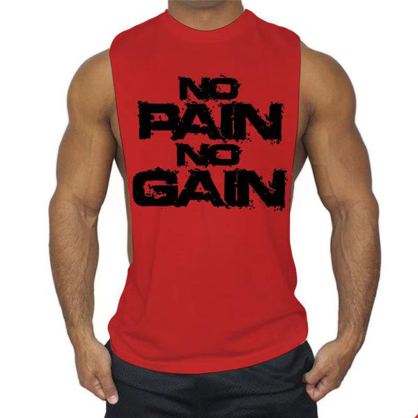 NO PAIN NO GAIN Fitness Tank Tops