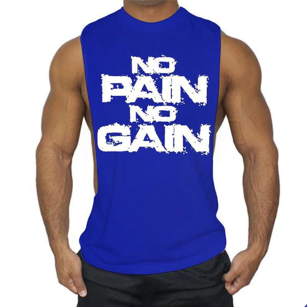 NO PAIN NO GAIN Fitness Tank Tops