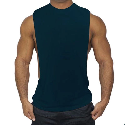 Blank Fitted Athletic Tank Tops