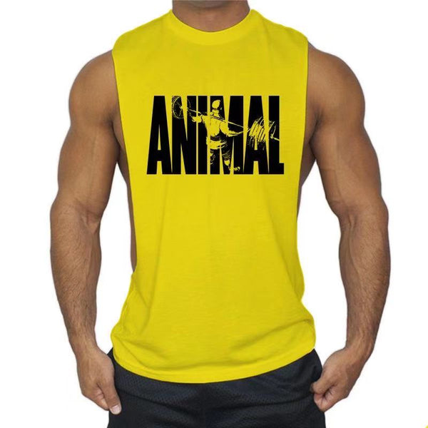 Fashion ANIMAL Printed Fitness Tank Tops