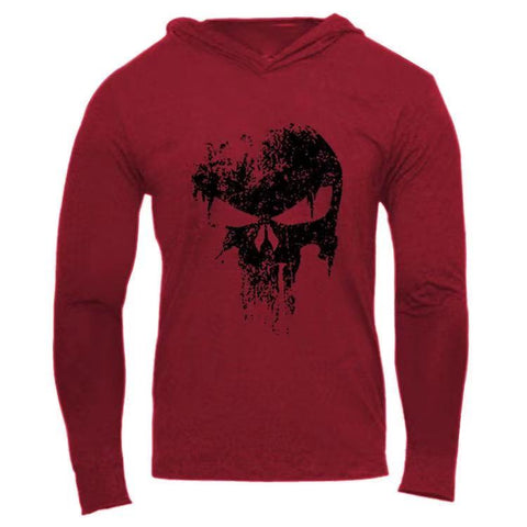 Fitness long-sleeved hooded sweater(HD000)
