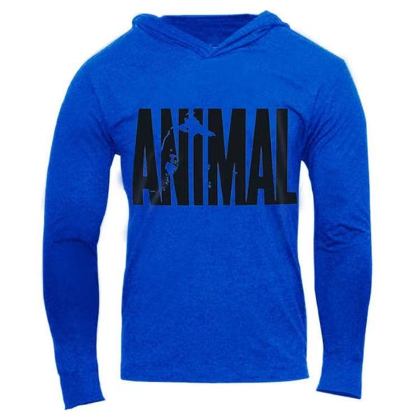 Fitness long-sleeved hooded sweater(HD045)