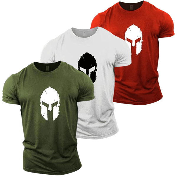 3 Pack Men's Graphic Muscle T-shirt