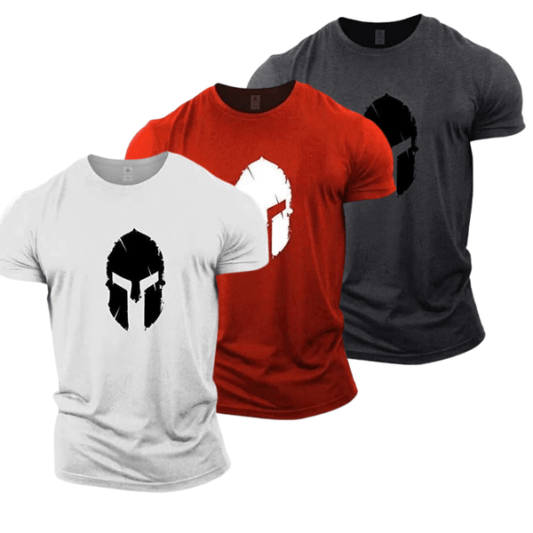 3 Pack Men's Graphic Muscle T-shirt