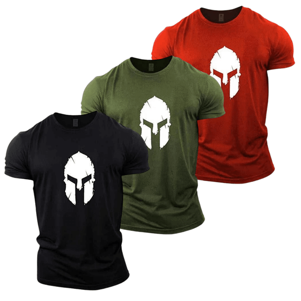 3 Pack Men's Graphic Muscle T-shirt