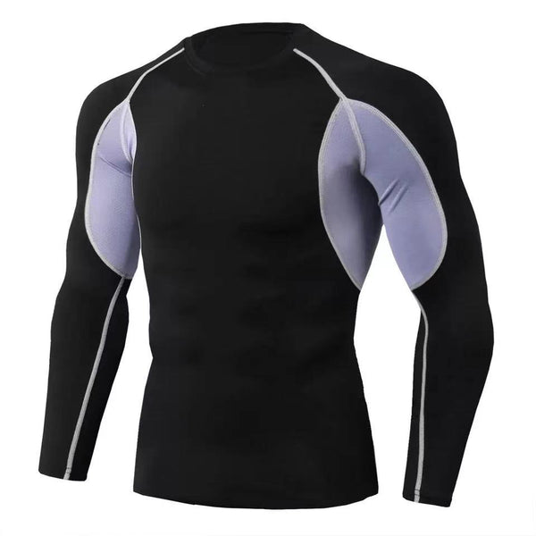 Men'S Fitness Long-Sleeved Quick-Drying Tights