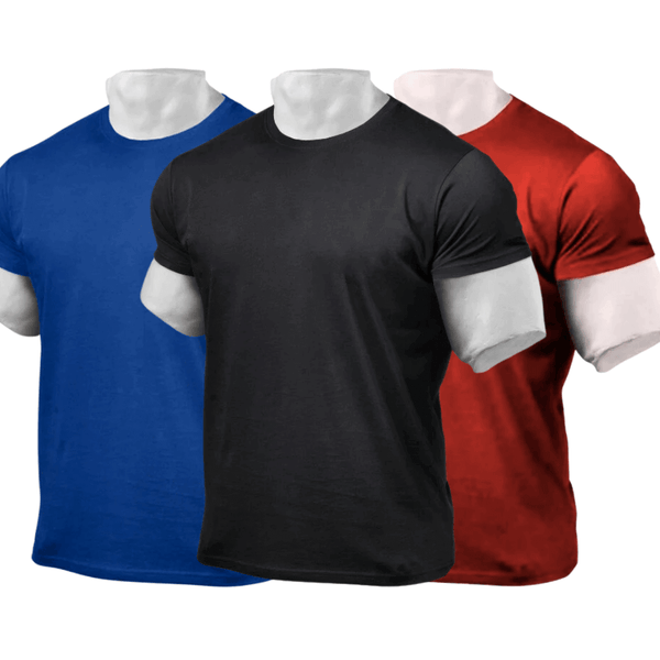 3 Packs Crew Neckline Tees