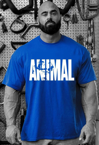 Men's Cotton Muscle Workout Bodybuilding Tees