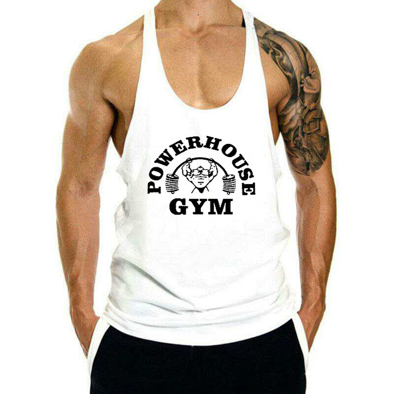 Men's Muscle Bodybuilding Loose Tank Tops