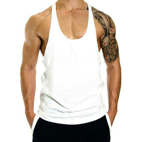 Men's HUSTLE Bodybuilding Loose Tank Tops