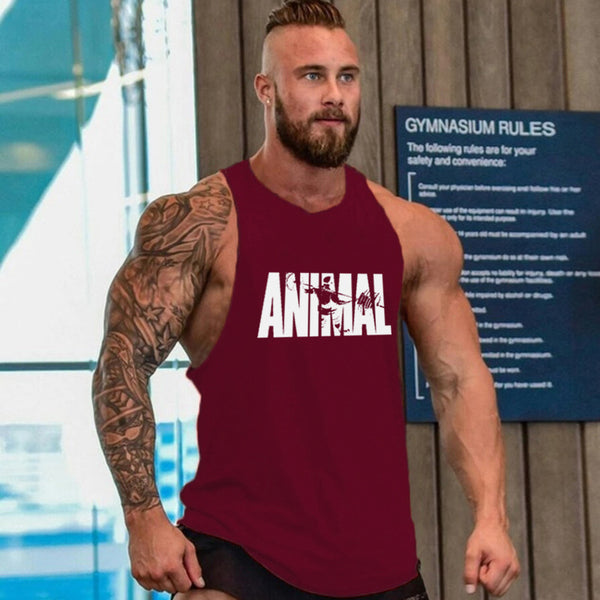 Men's ANIMAL Sleeveless Fitness Tank