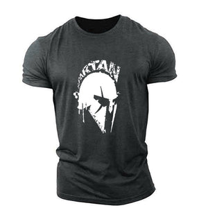 Male Spartan Graphic Shirts