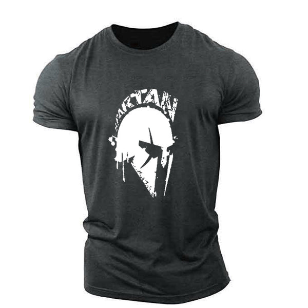 Male Spartan Graphic Shirts