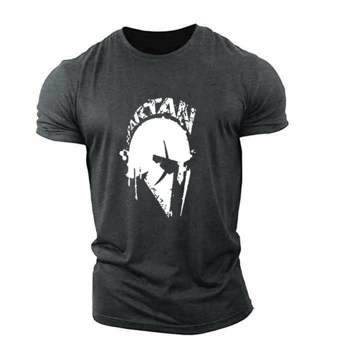 Male Spartan Graphic Shirts