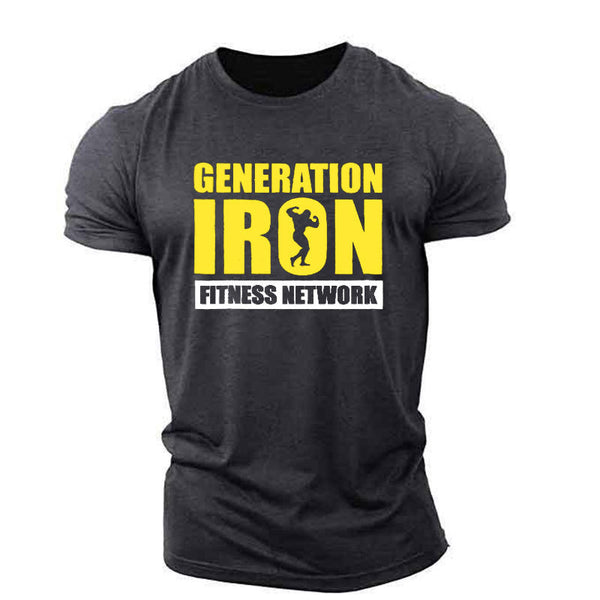 Men's Loose Sports Short-sleeved T-shirt