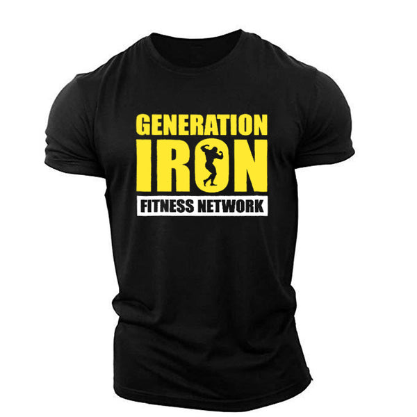 Men's Loose Sports Short-sleeved T-shirt