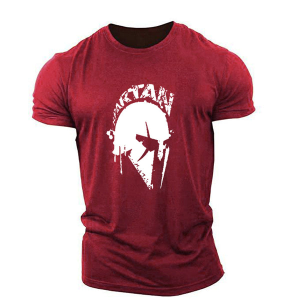Male Spartan Graphic Shirts
