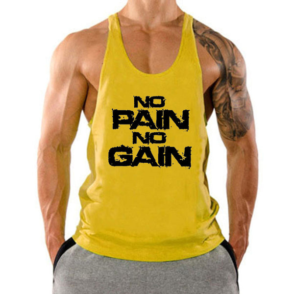 Trendy Breathable Bodybuilding Muscle Sleeveless Tank Tops