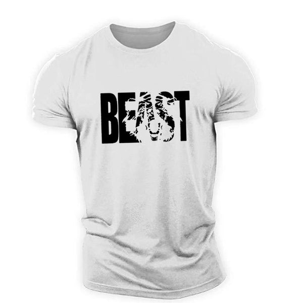 Men's Fitness Short Sleeve BEAST T-shirt