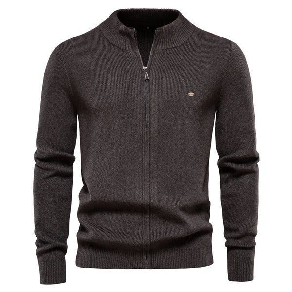 Men's Solid Color Sweater