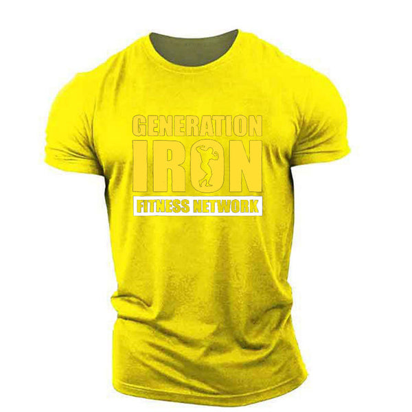 Men's Loose Sports Short-sleeved T-shirt