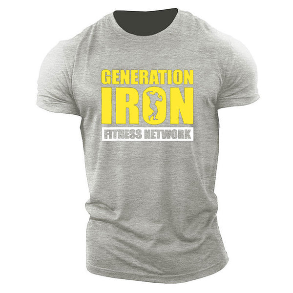 Men's Loose Sports Short-sleeved T-shirt