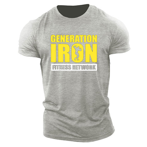 Men's Loose Sports Short-sleeved T-shirt