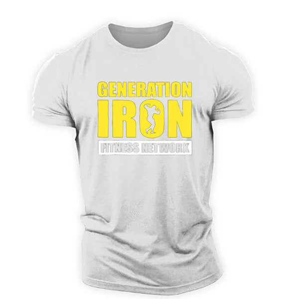 Men's Loose Sports Short-sleeved T-shirt
