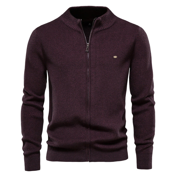Men's Solid Color Sweater