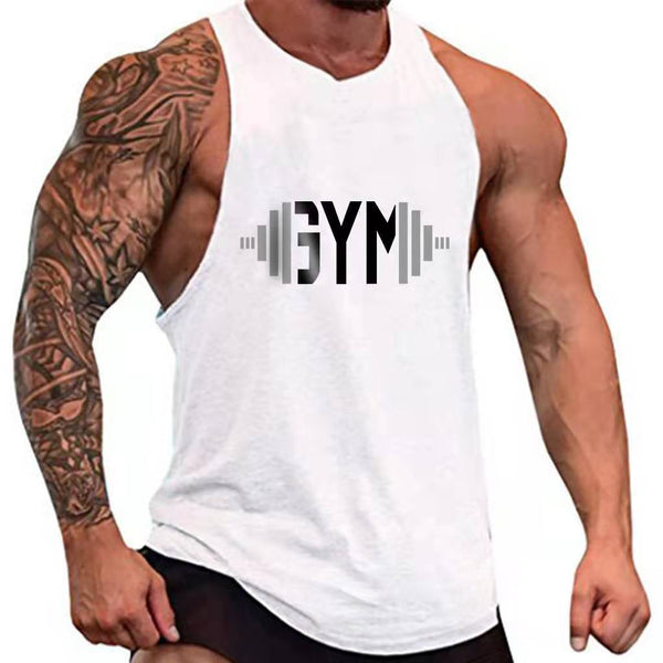 Men's GYM Muscle Sports Running Tank Tops