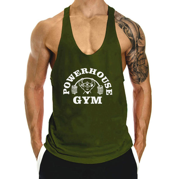 Men's Muscle Bodybuilding Loose Tank Tops