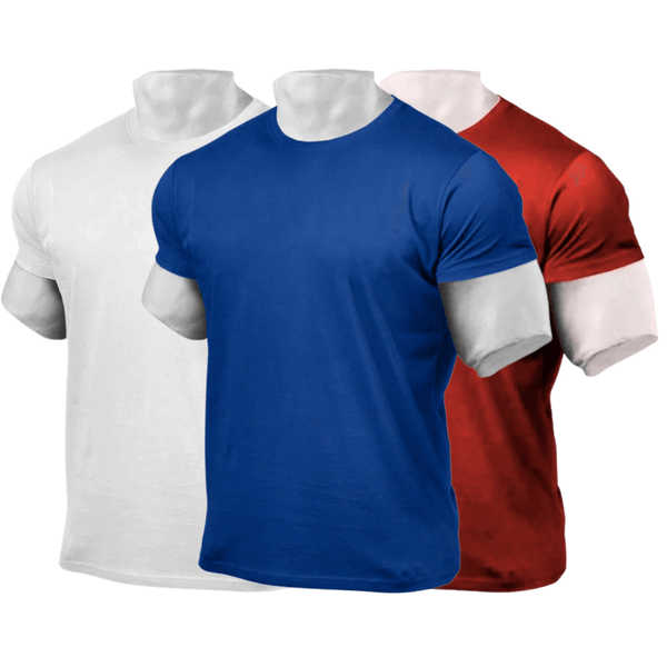 3 Packs Crew Neckline Tees